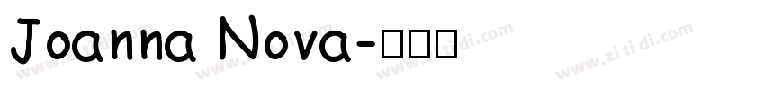 Joanna Nova字体转换